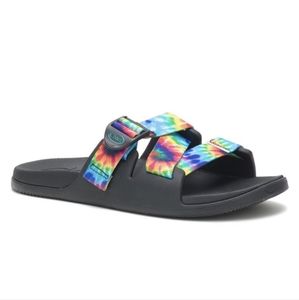 Chaco Chillos Tie Dye Slide Sandal size 8 New Box